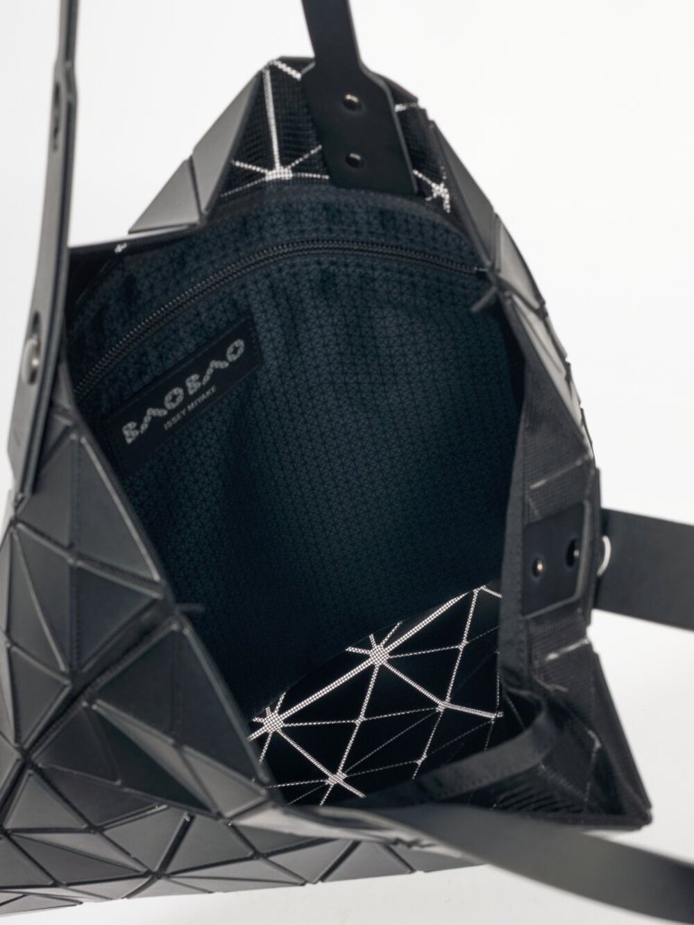 Bao Bao Issey Miyake Black Geometric Tote - Picture 9 of 10